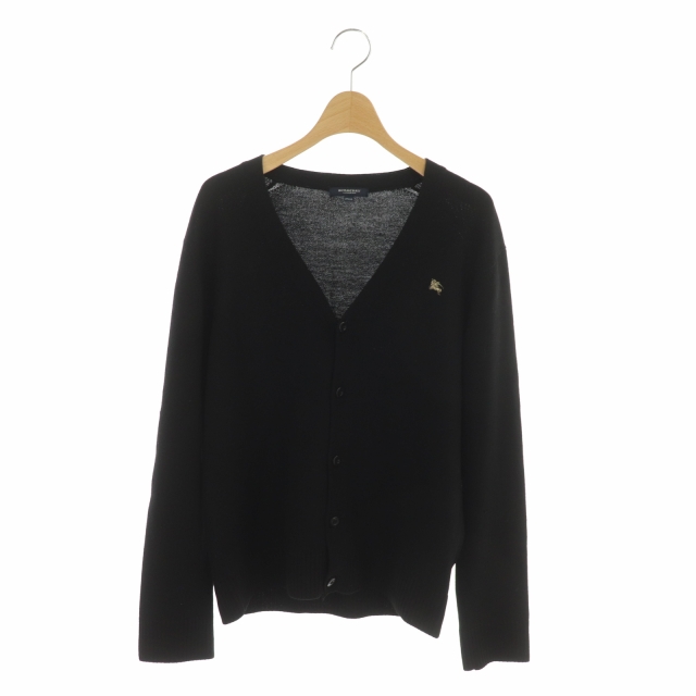 BURBERRY LONDON(バーバリーロンドン) バーバリー ロンドン BURBERRY LONDON カーディガン ニット ロゴ 170A 黒 ブラック /MF キッズ レディース  170A