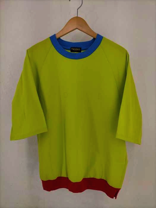 TRUNO by NOISE MAKER(トルノバイノイズメーカー) リブ切替Tシャツ レディース FREE