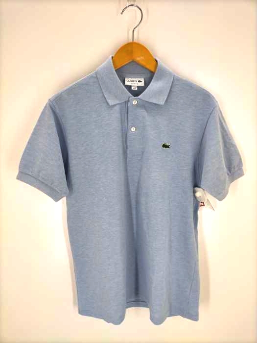 LACOSTE(ラコステ) CLASSIC FIT ロゴ刺繍半袖ポロシャツ メンズ  US S