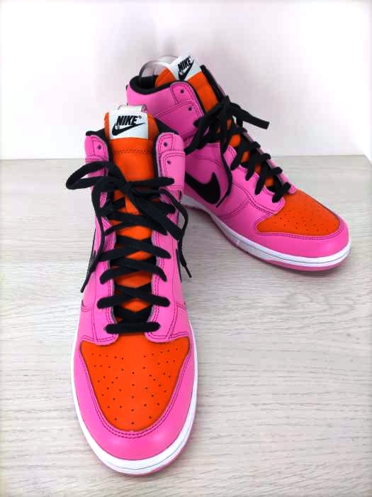 NIKE(ナイキ) DUNK HIGH ID ピンク オレンジ メンズ JPN:29