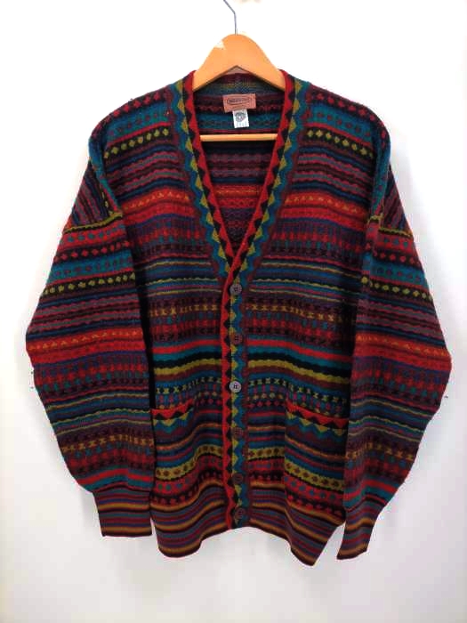 MISSONI(ミッソーニ) イタリア製 総柄カーディガン メンズ  50