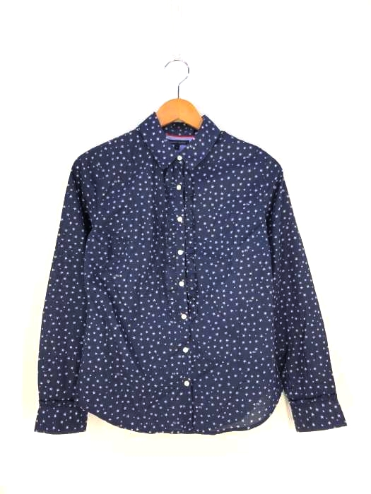 TOMMY HILFIGER(トミーヒルフィガー) フロントフリルブラウス レディース  M