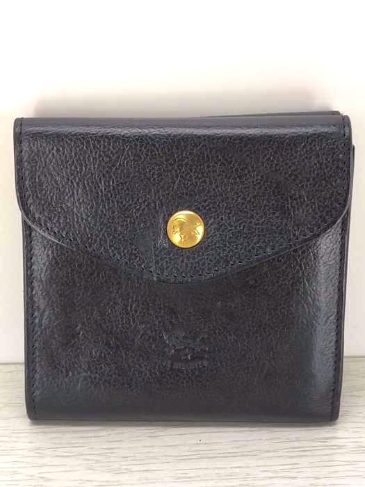 IL BISONTE(イルビゾンテ) レザー二つ折り財布 メンズ 表記無
