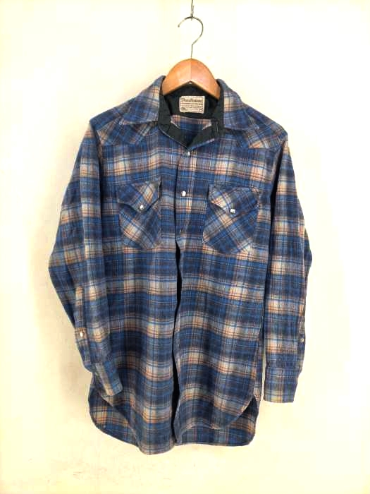 PENDLETON(ペンドルトン) 70~80s ウール ウエスタンシャツ メンズ JPN：M