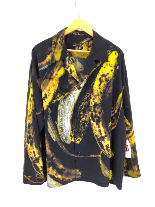 LAD MUSICIAN(ラッドミュージシャン) BIG PAJAMA SHIRT DECHINE INKJET BANANA メンズ JPN：46