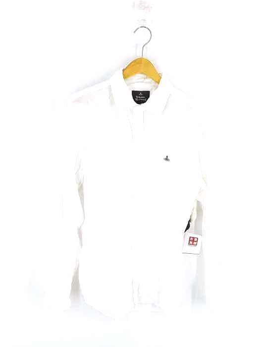 ヴィヴィアンウエストウッド Vivienne Westwood RANDOM LINE ORB クラシックシャツ メンズ EUR：50