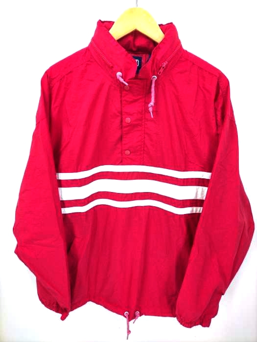 ギャップ Gap 90S OLD フード収納式 ハーフスナップ アノラックジャケット メンズ JPN：M