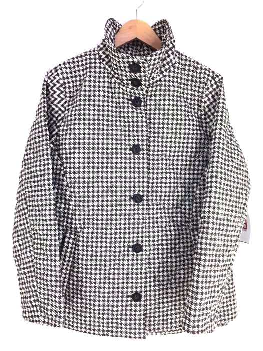 ランズエンド LANDS END 撥水加工 美型シルエット・プリマロフト・パッカブル・ショートコート レディース JPN：L