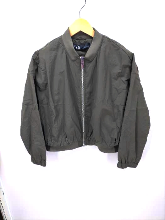 ザラ ZARA レイヤード ワイドボンバージャケット レディース JPN：M
