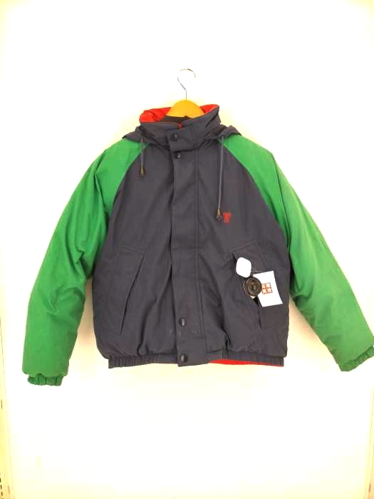ユーズドフルギ USED古着 マルチカラーリバーシブル 中綿ジャケット メンズ import：M