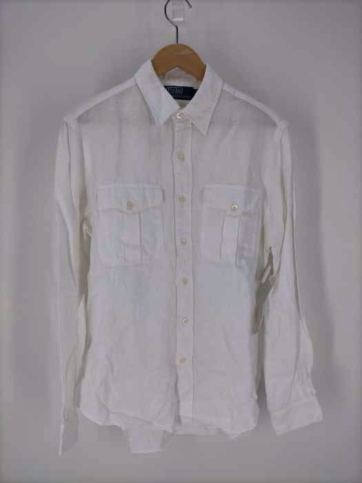 ポロバイラルフローレン Polo by RALPH LAUREN L/S リネンシャツ メンズ  M
