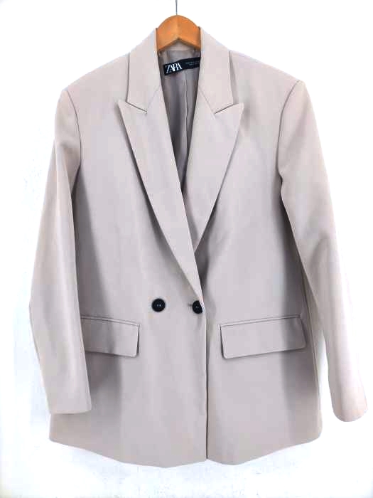 ザラ ZARA ダブルテーラードジャケット レディース import：XS