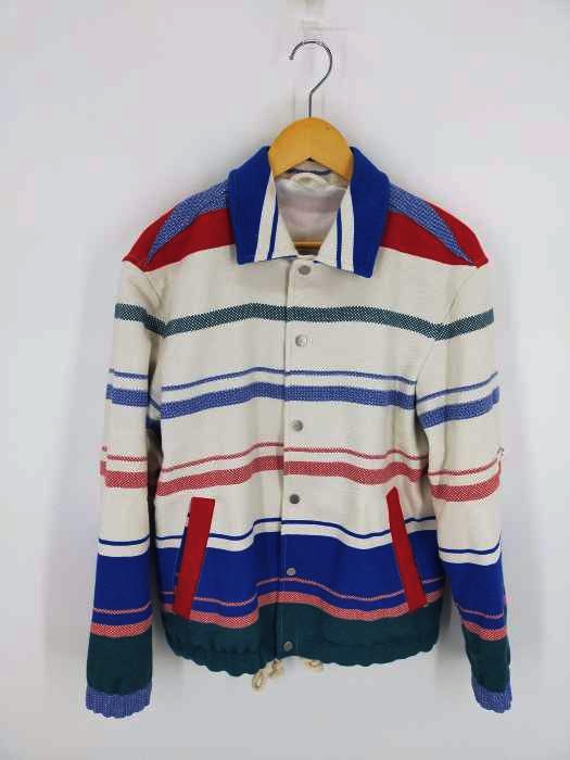 ザラ ZARA STRIPED JACKET メンズ JPN：M