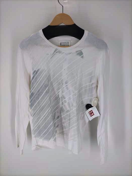 メゾンマルタンマルジェラ Maison Martin Margiela ここのえタグ プリントカットソー メンズ JPN：46