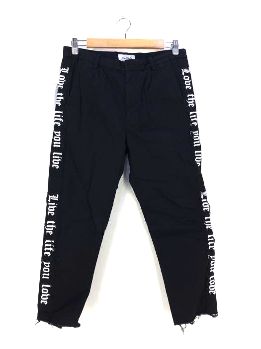コードナンバーエイト CHORD NUMBER EIGHT SIDE LINE CROPPED PANTS メンズ  M
