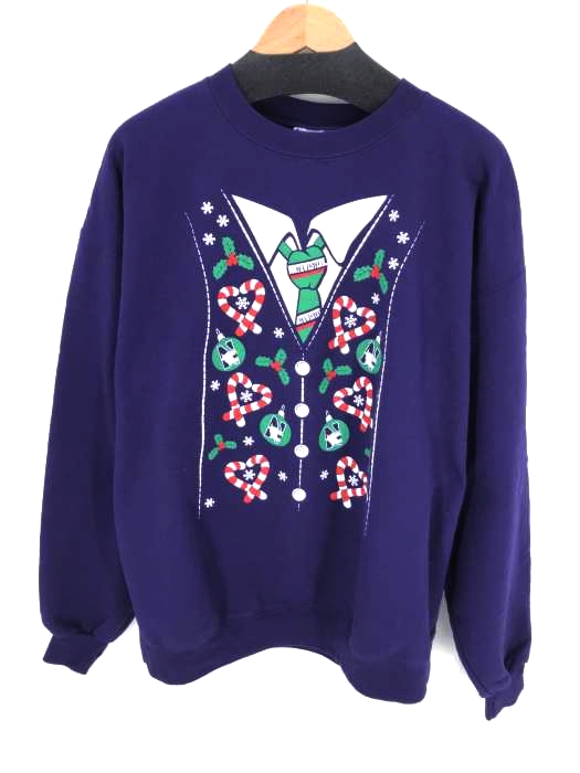 Champion（チャンピオン） ECO AUTHENTIC クリスマスプリントスウェット メンズ トップス スウェット・トレーナー
