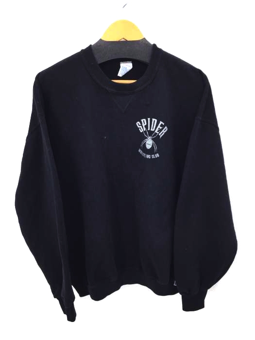 RUSSELL ATHLETIC(ラッセルアスレチック) 90S メキシコ製SPIDERプリントスウェット メンズ import：XL