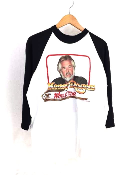 STEDMAN 1984コピーライト KENNY ROGERS ラグランカットソー メンズ JPN：L