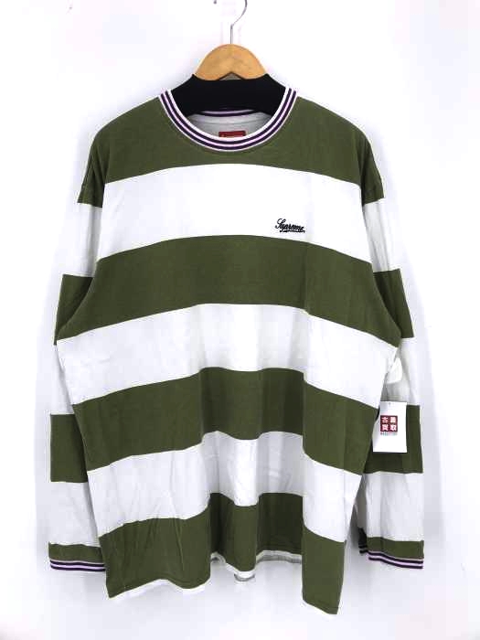 Supreme(シュプリーム) 19AW PRINTED STRIPE L/S TOP メンズ JPN：XL