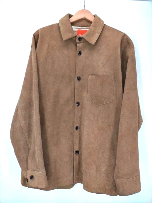 BEAMS(ビームス) 20SS スエード シャツブルゾン メンズ JPN：M
