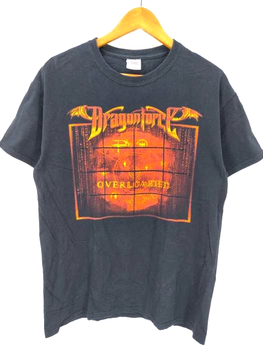 USED古着(ユーズドフルギ) DRAGON FORCE 両面プリントTシャツ メンズ JPN：M