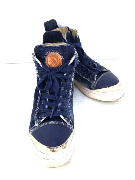 DIESEL(ディーゼル) S-NENTISH ジップラウンドハイカットスニーカー メンズ JPN：27