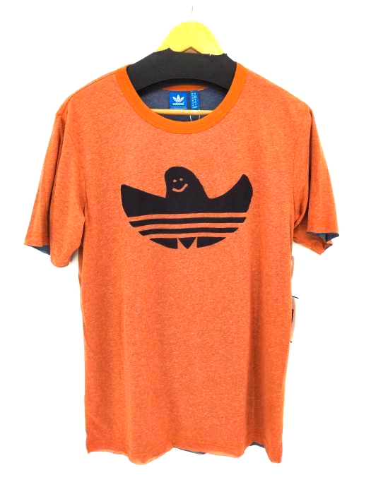 adidas Originals(アディダスオリジナルス) ダブルフェイスロゴTシャツ メンズ  O