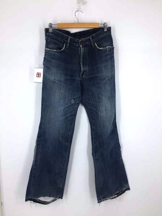 Wrangler(ラングラー) ブーツカットリメイク ダメージ加工 デニムパンツ メンズ 表記無