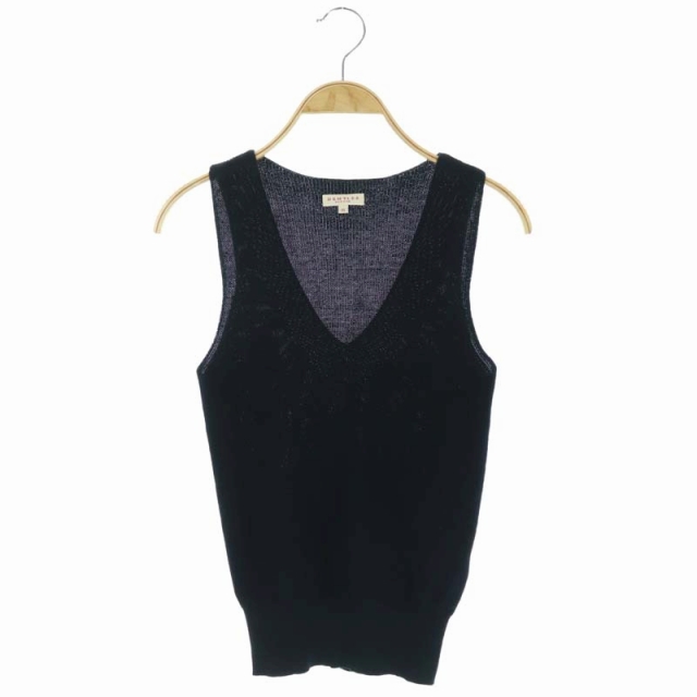 DEMYLEE(デミリー) デミリー DEMYLEE ニット カットソー ノースリーブ Vネック XS 紺 ネイビー /AO ■OS レディース レディース  表記なし