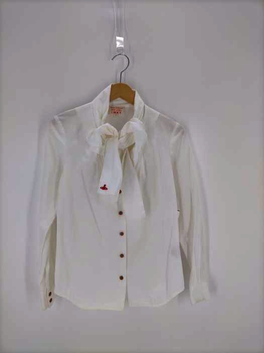 Vivienne Westwood RED LABEL(ヴィヴィアンウエストウッドレッドレーベル) choise 襟デザインロングスリーブシャツ レディース  1