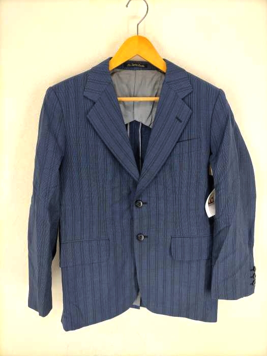 ユーズドフルギ USED古着 TAILOR KOCHI ストライプ2Bテーラードジャケット メンズ 表記無