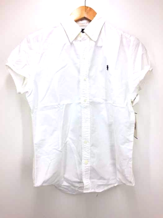 GYMPHLEX(ジムフレックス) オックスフォードボタンダウンシャツ レディース UK：14