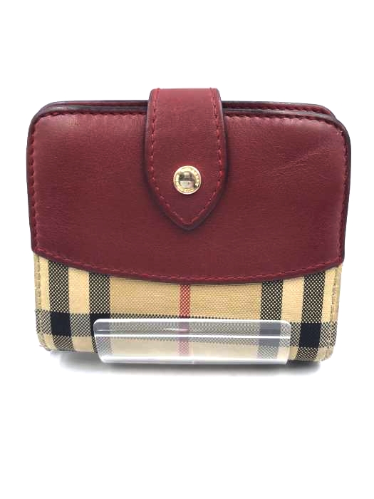 BURBERRY(バーバリー) FINSBURY フィンバリー ノバチェック二つ折り財布 レディース 表記無