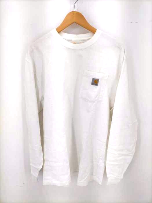 Carhartt(カーハート) 胸ポケロゴクルーネックL/STシャツ メンズ JPN：M