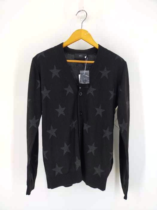 AZUL by moussy(アズールバイマウジー) STAR PATTERN CARDIGAN メンズ  S