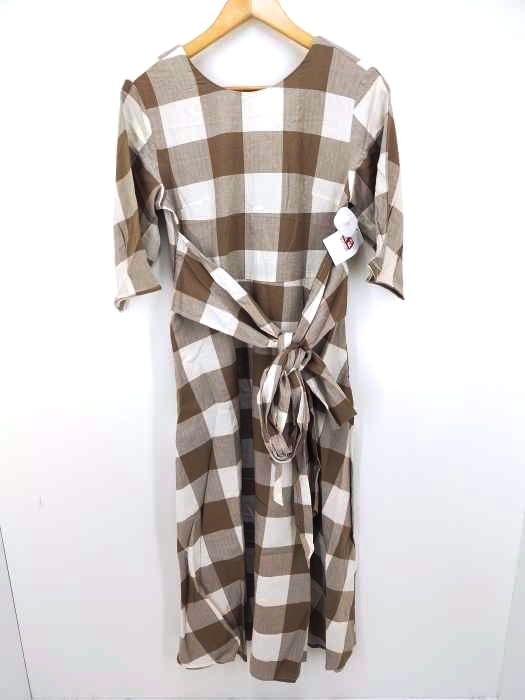 moussy(マウジー) BLOCK CHECK DRESS レディース  1