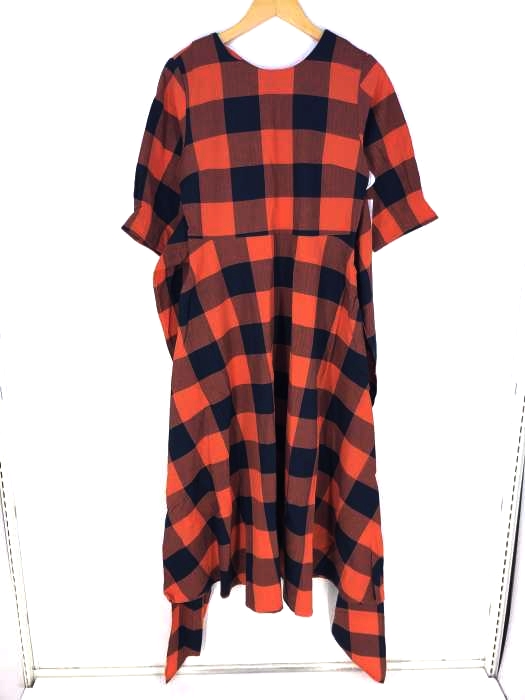 moussy(マウジー) BLOCK CHECK DRESS レディース  1