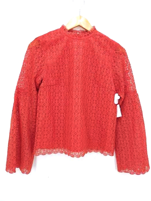 SLY(スライ) FLARE SLEEVE LACE TOPS レディース  1