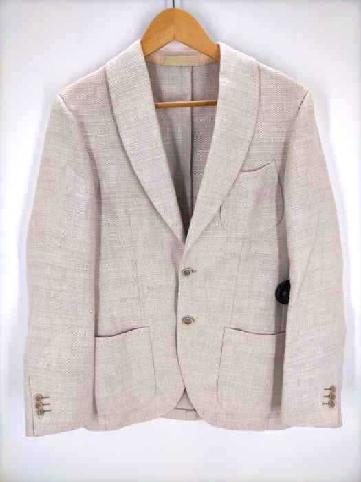RING JACKET(リングジャケット) シルクリネンテーラードジャケット メンズ  48