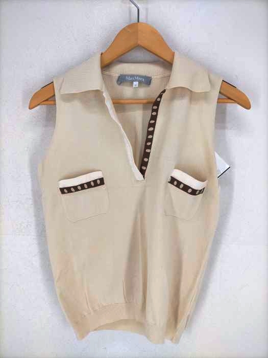 MAX MARA(マックスマーラ) ポケットニットベスト レディース JPN：M