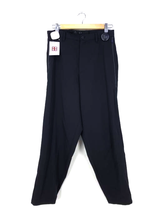 Yohji Yamamoto(ヨウジヤマモト) サイドジップワイドテーパード メンズ  2