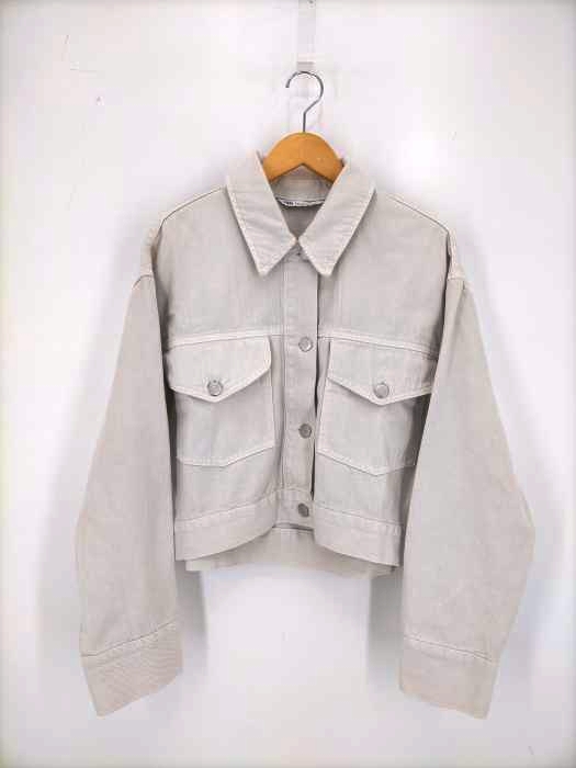 ZARA(ザラ) COLOURED DENIM JACKET レディース import：M