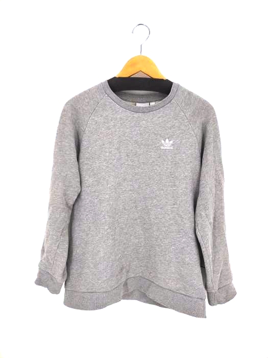 adidas Originals(アディダスオリジナルス) ESSENTIAL CREW エッセンシャルクルー ロゴ刺繍スウェット メンズ JPN：M