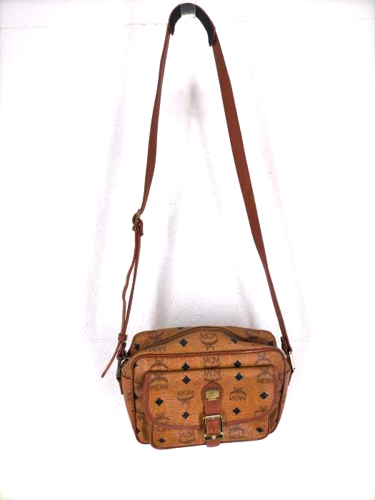 MCM(エムシーエム) モノグラムレザーショルダーバッグ レディース 表記無