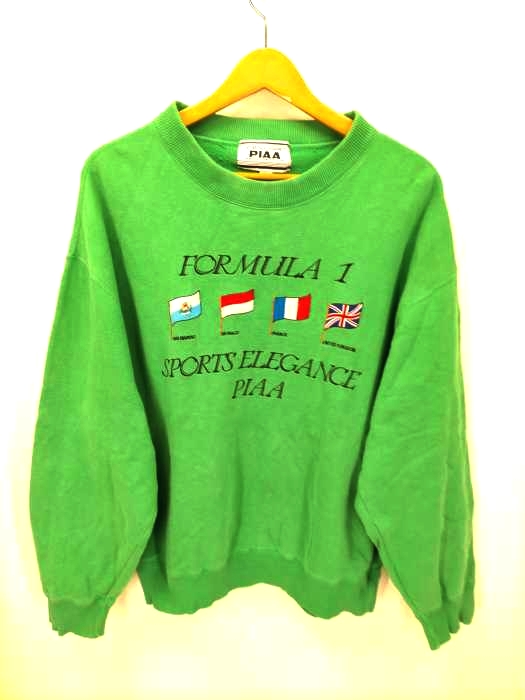 ユーズドフルギ USED古着 PIAA FORMULA 1 刺繍スウェット レディース FREE