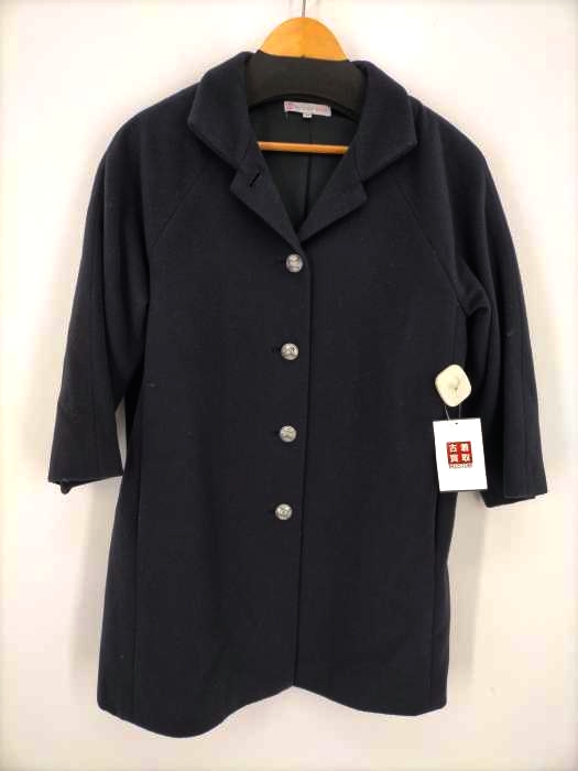 PAUL&JOE SISTER(ポールアンドジョーシスター) メタルボタン ウールナイロン チェスターコート レディース  36