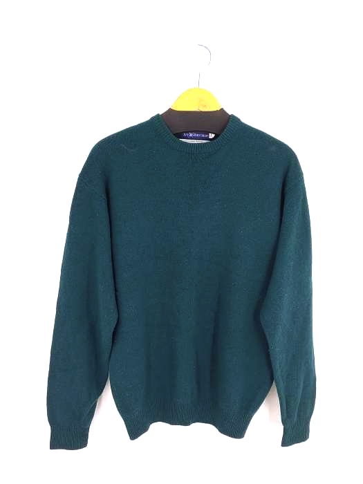 アイビーブラザーズ IVY BROTHERS PURE NEW WOOL クルーネックニット メンズ JPN：L