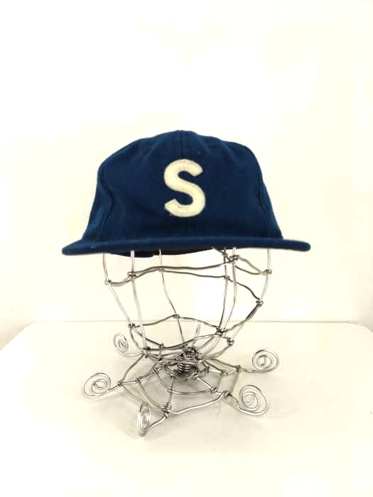 シップス SHIPS Sワッペン フランネル 6パネルキャップ メンズ 表記無