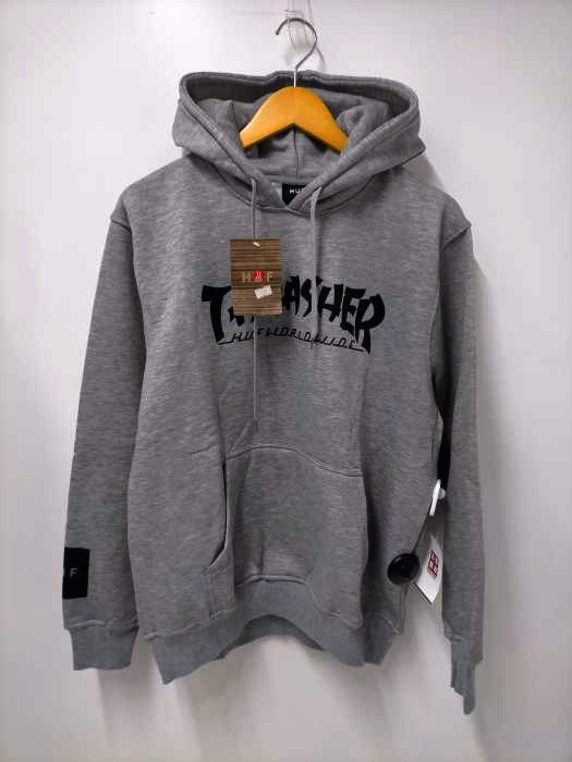 ハフ HUF 背面プリントプルオーバーパーカー メンズ JPN：XL