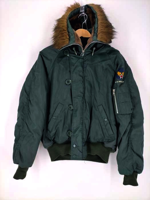 ユーズドフルギ USED古着 n-2b フライトジャケット U.S. Air Force メンズ  L